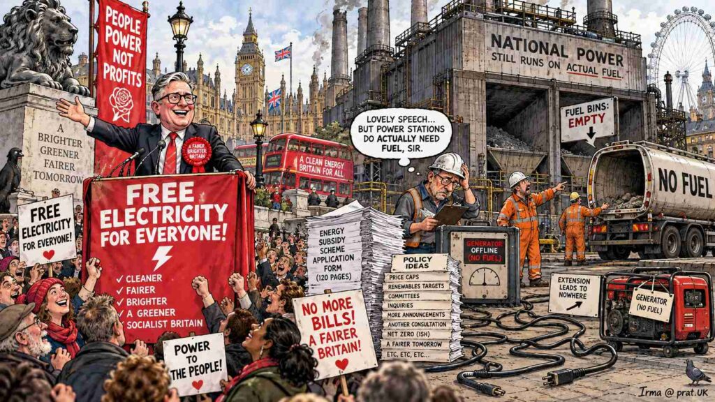 Free Electricity, Empty Fuel Free Electricity, Empty Fuel