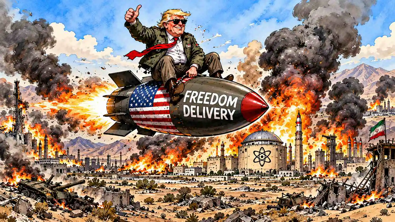 Military Defeat Notice: Trump Asks If Iran Was Told It Lost