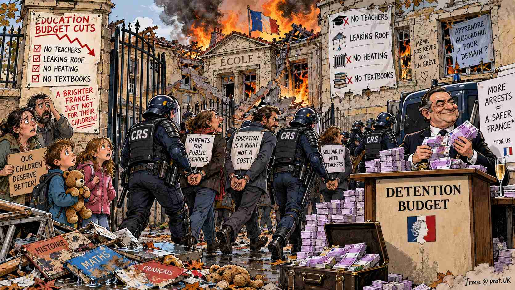 France Swaps After-School Detention for the Real Thing