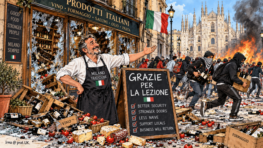 Grazie for the Chaos in Milan