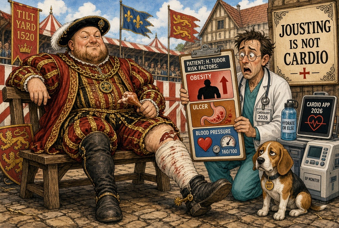 Could Modern Doctors Have Saved Henry VIII? Only if Someone Had Dared Tell Him He Was Ill