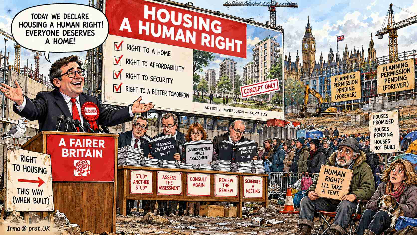 Socialism Declares Housing a Human Right, Forgets Houses Must Actually Be Built