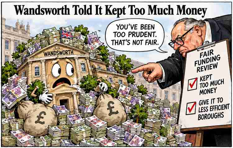 Wandsworth Told It Kept Too Much Money