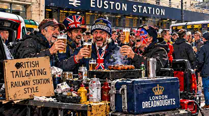 London Dreadnoughts Four Panels of Fandom