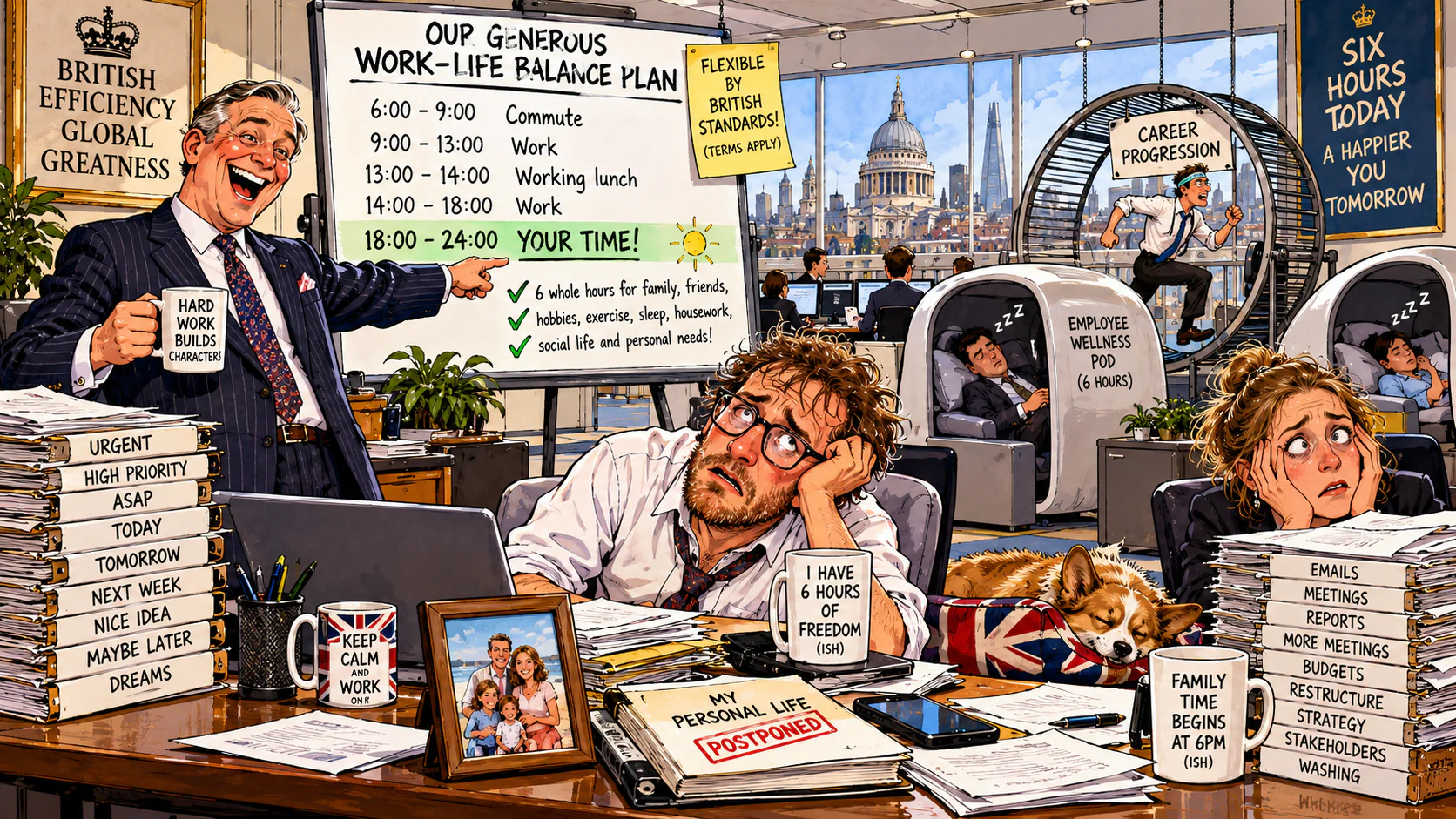 London New Hire Asks for Work-Life Balance