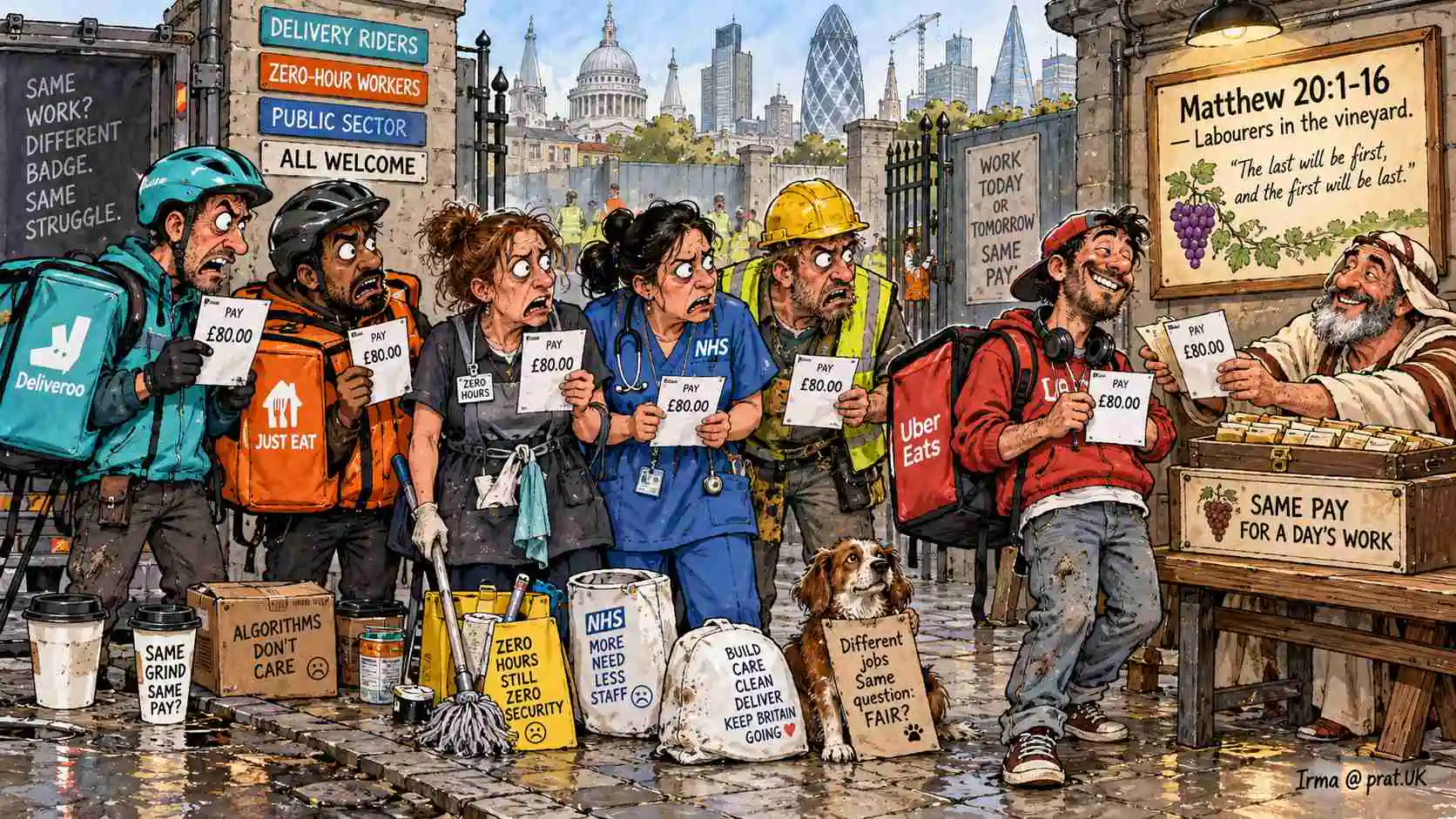 Zero-Hours Contracts: Jesus Paid Latecomers a Full Day