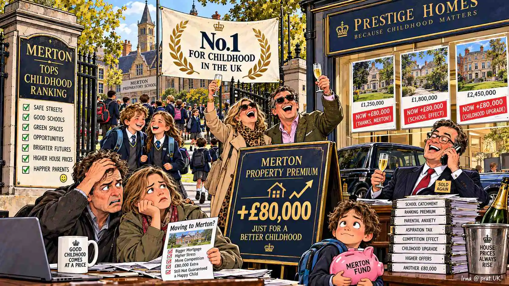 Merton Tops Childhood Ranking, Agents Add £80,000