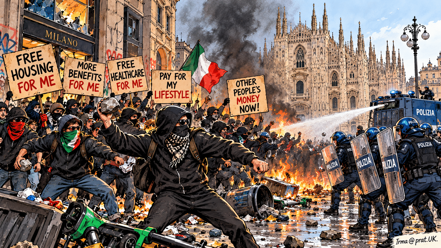 Protesters Demand Other People’s Money
