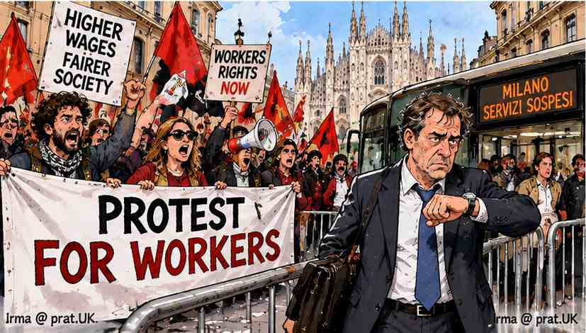 Milan’s Crisis, Protests, and Sneakers ()