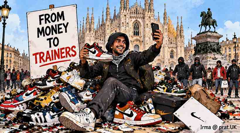 Milan’s Crisis, Protests, and Sneakers