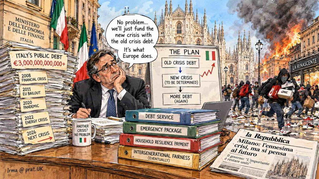 Milan’s Debt Crisis, Again