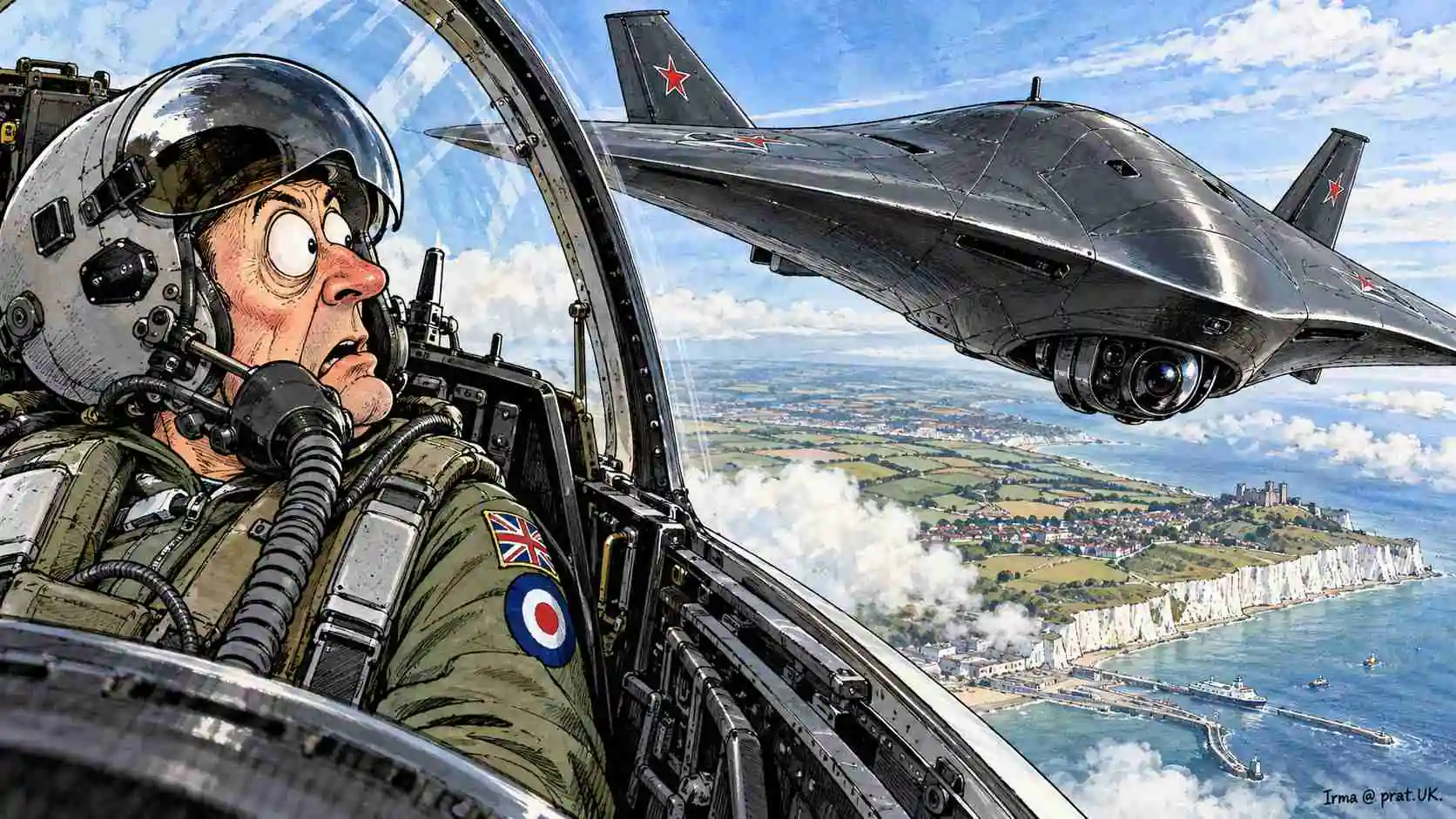 RAF Pilots Nearly Collide With Mystery Drones at 17,000 Feet, Discover Britain’s Multibillion-Pound Air Defence System Still Relies on Looking Out the Bloody Window