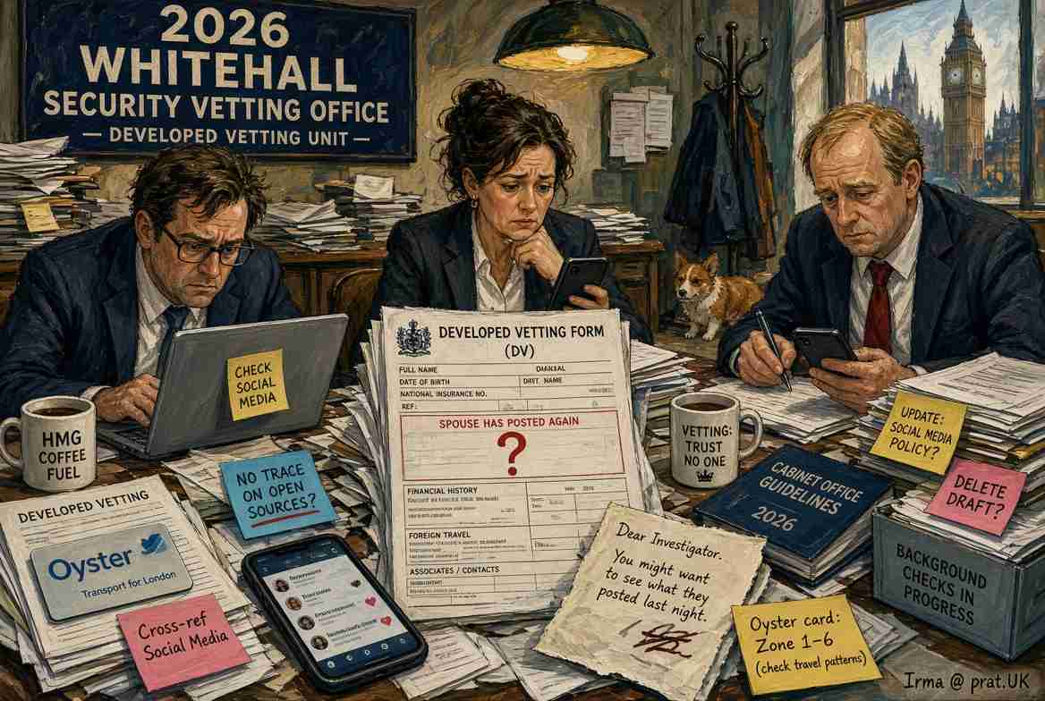 Whitehall Demands Background Checks on Everyone Near Government Secrets, Finds No Form for ‘Spouse Has Posted Again’