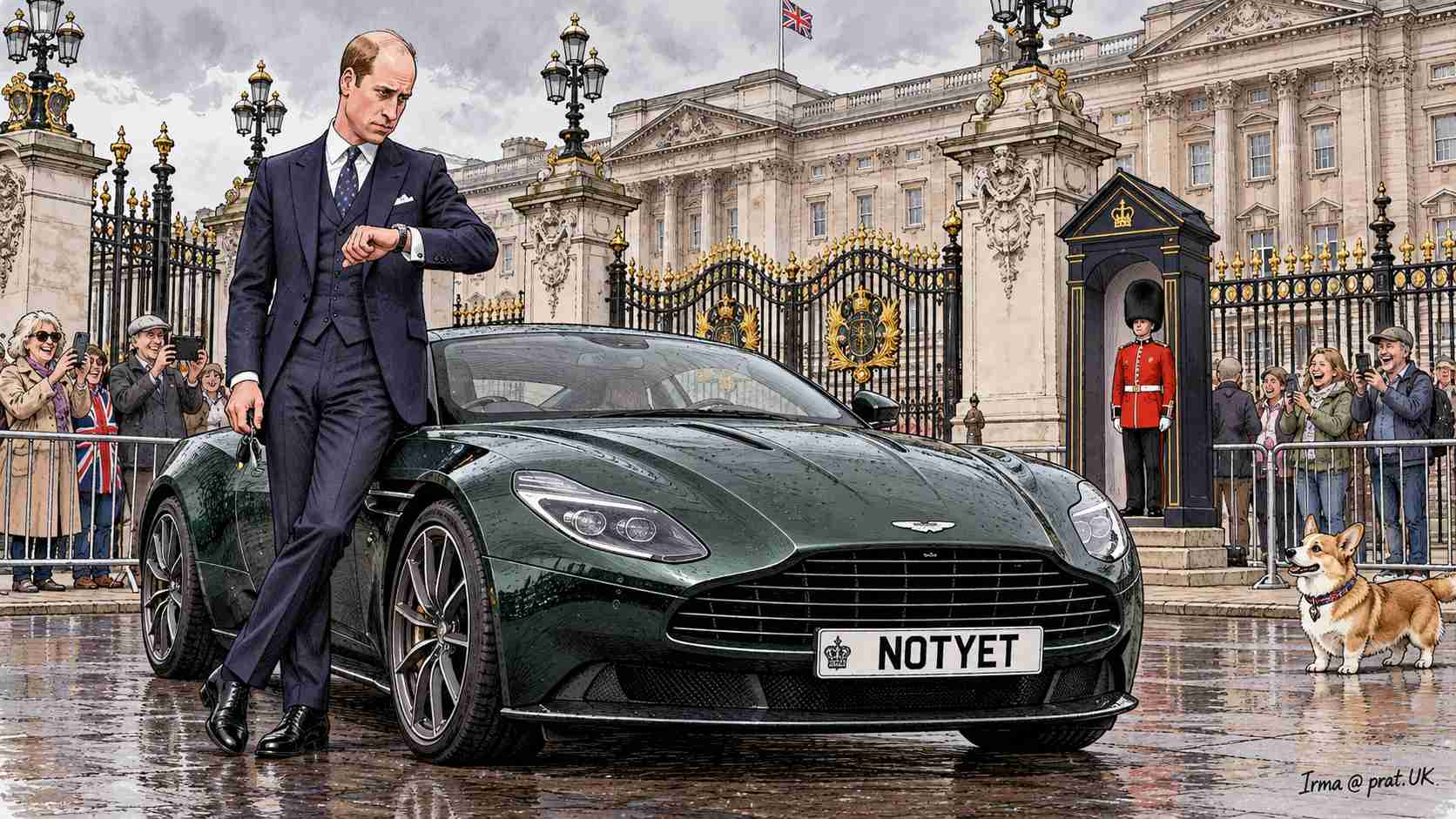 Prince William Orders Three Personalised Number Plates