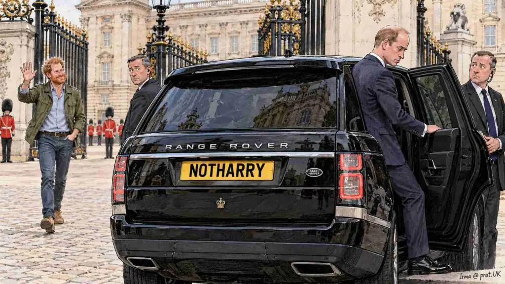 Prince William's Cars () Range Rover With the NOTHARRY Registration