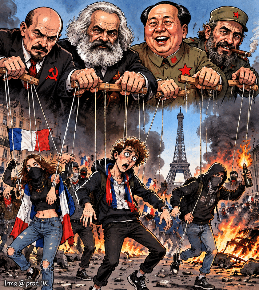Puppet Masters of Paris Riot in Flames A Puppet Masters of Paris Riot in Flames A
