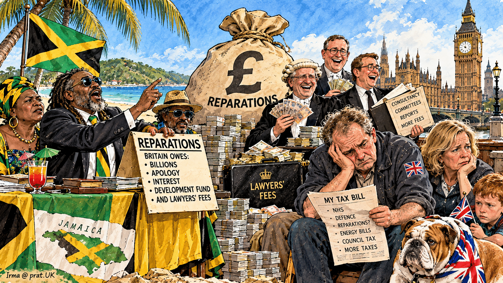 Britain Faces Slavery Reparations Demand as National Debt Soars, Treasury Announces Country Has Finally Discovered a Way to Owe Money to People Who Aren’t Even Lending It Anything