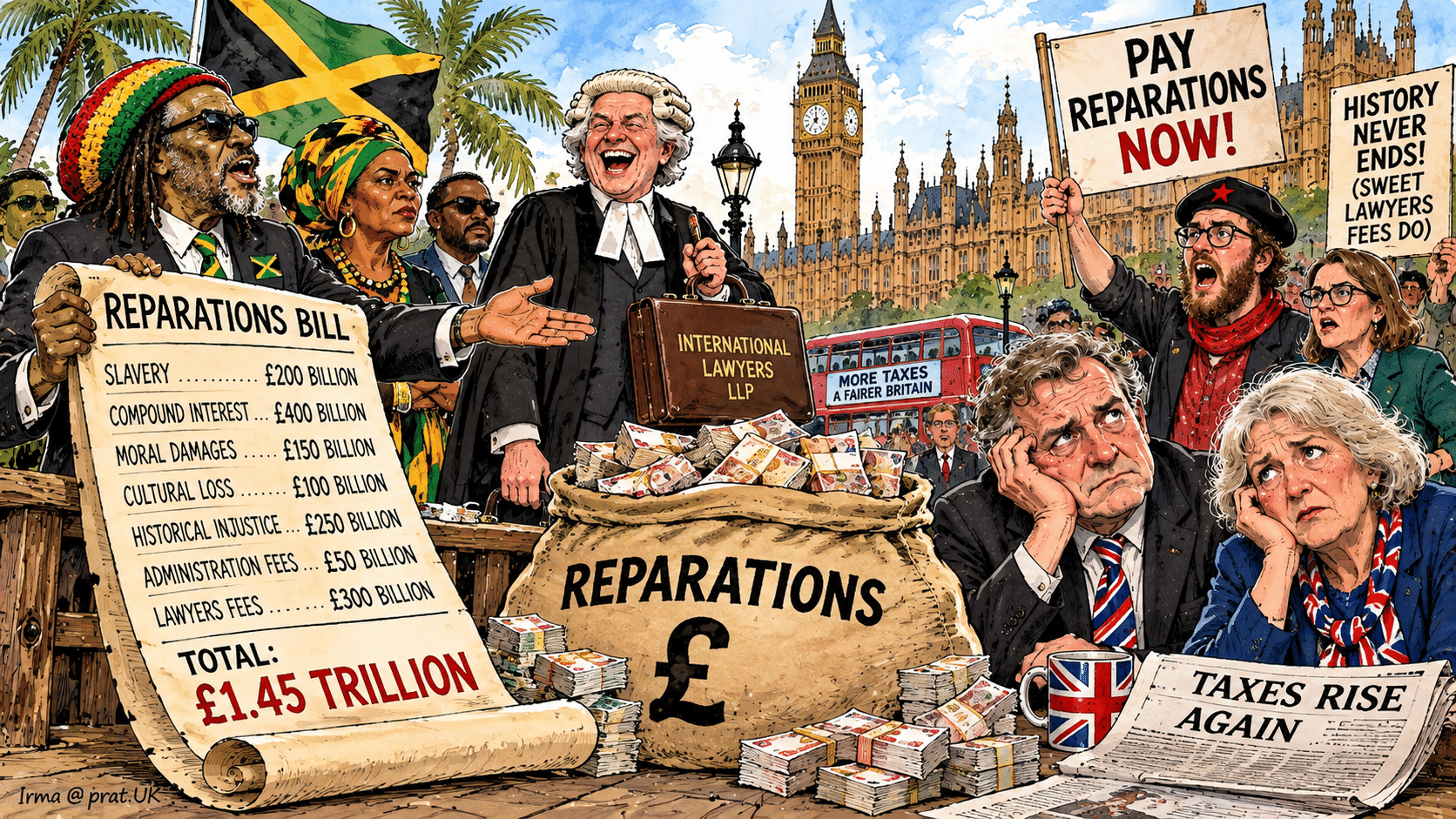 Britain Abolished Slavery, Spent Decades Suppressing Slave Trade, Now Faces Reparations Claim as Lawyers Discover History Is Much More Profitable When Nobody Involved Is Still Alive