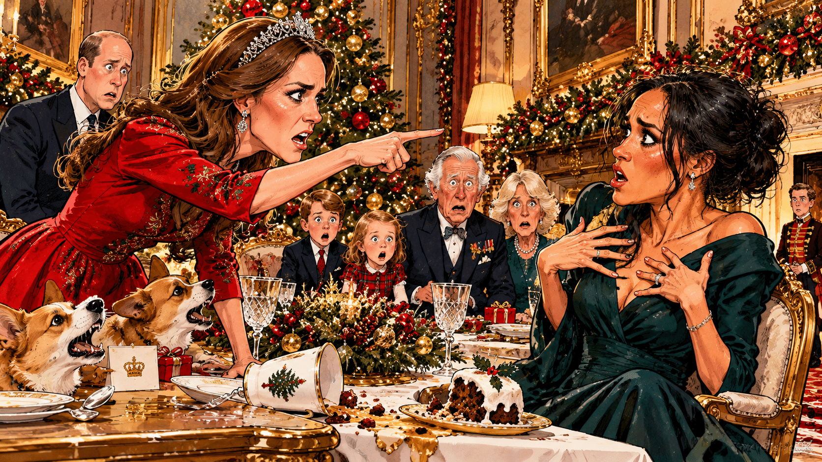 King Charles Fears Royal War, Proposes Dinner