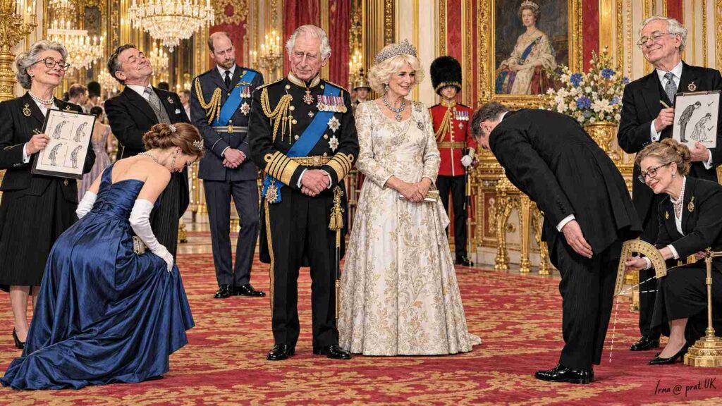 Illustration: Royal Etiquette Measured to Perfection - Royal Greeting Etiquette