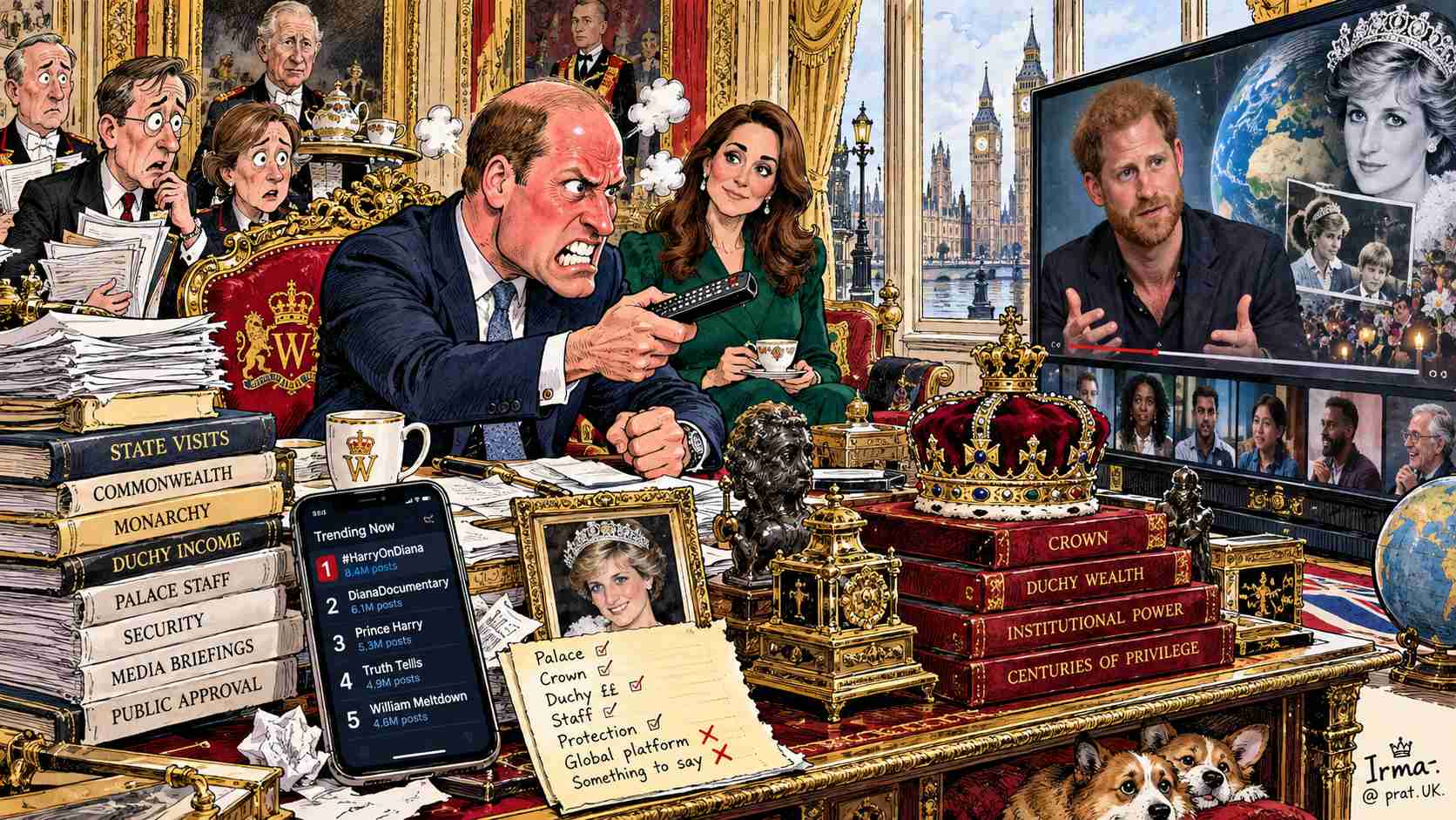Prince William Feels ‘Outclassed’ by His Brother