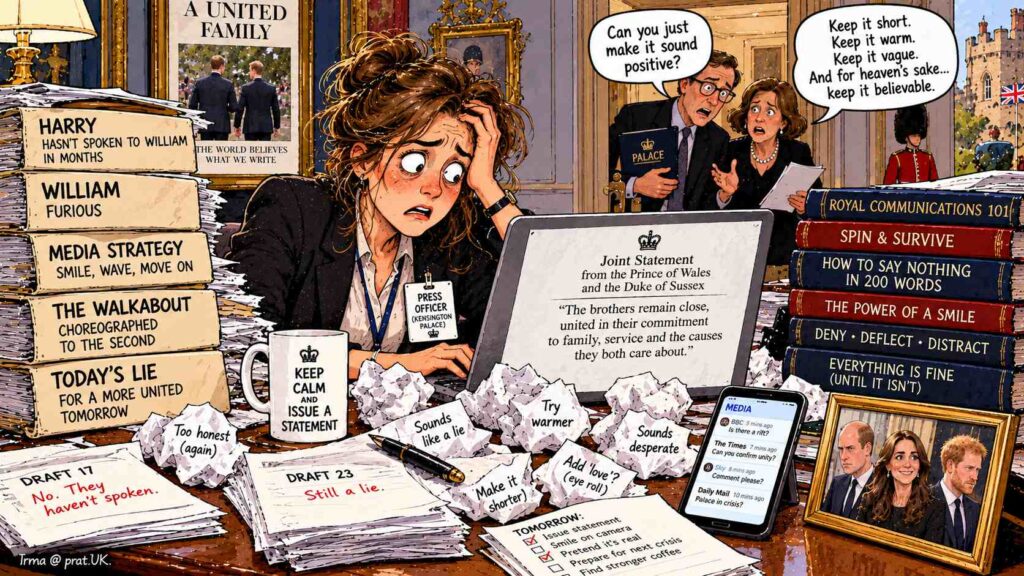 Royal Spin Doctor’s Chaotic Office