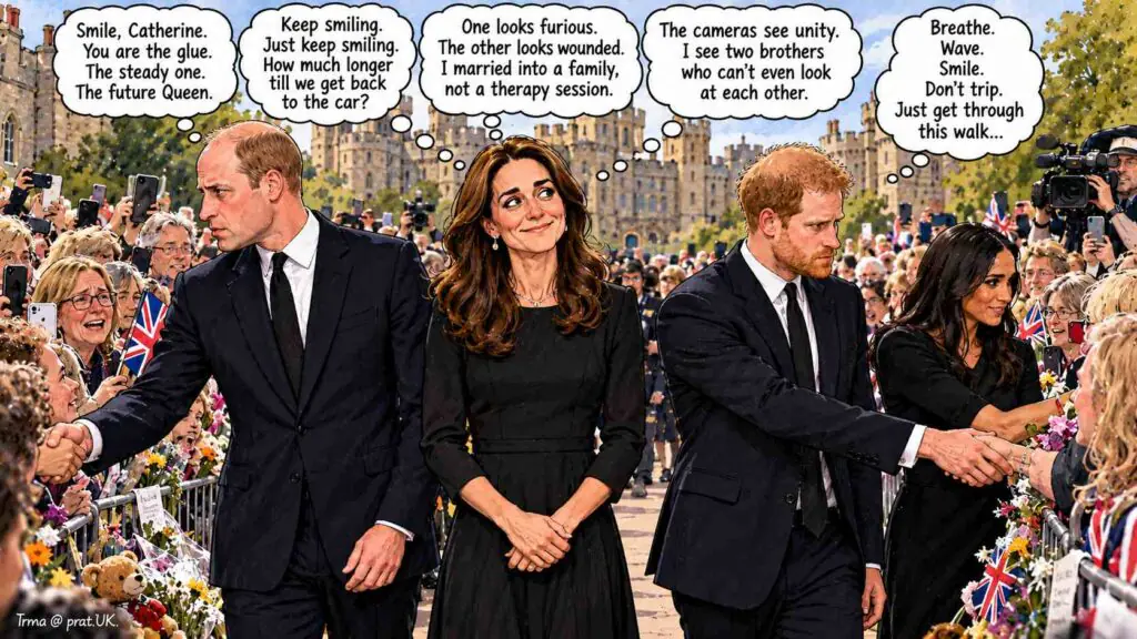Royal Walkabout Smiles Under Pressure () Royal Walkabout Smiles Under Pressure ()