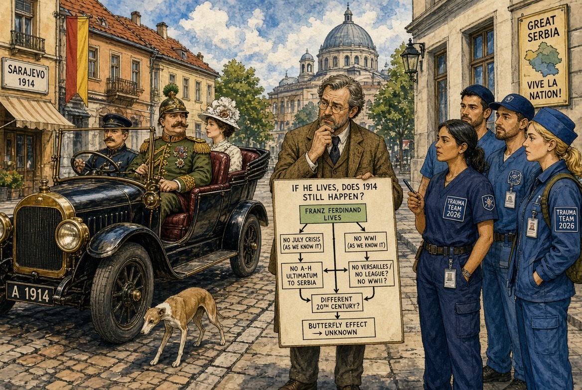 Could Modern Doctors Have Saved Archduke Franz Ferdinand? Not When the Driver Took the Wrong Turn