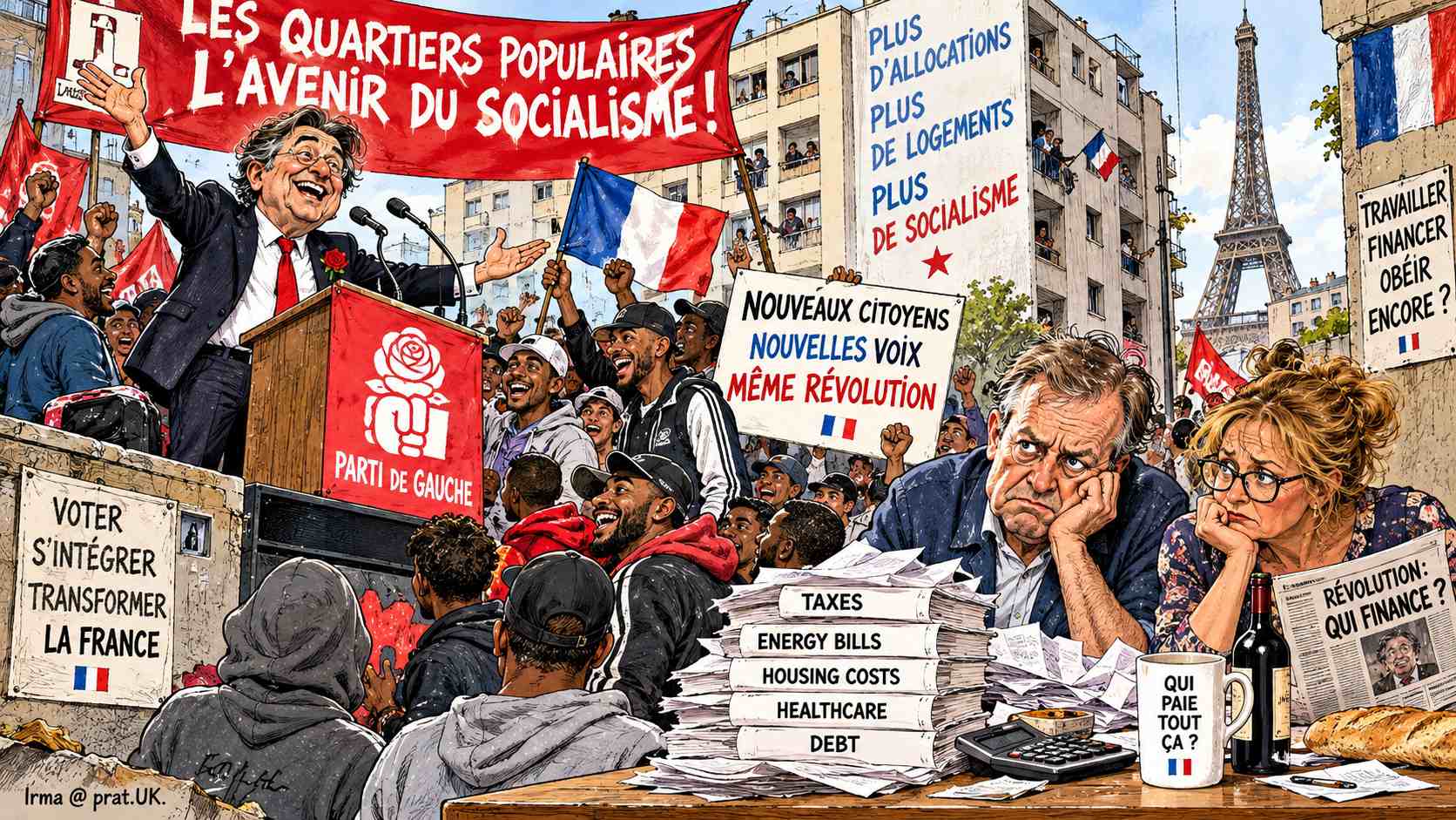 French Left Discovers Naturalised Citizens Have Votes, Declares Working-Class Suburbs the Future of Socialism While French Taxpayers Wonder Who Will Finance the Revolution