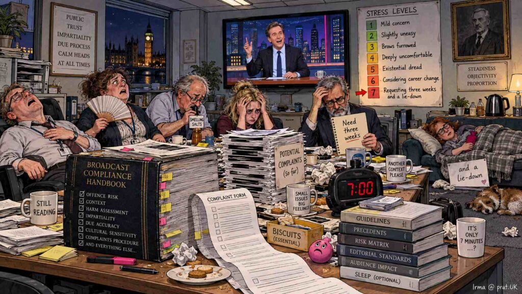 Seven Minutes of Compliance Chaos Seven Minutes of Compliance Chaos