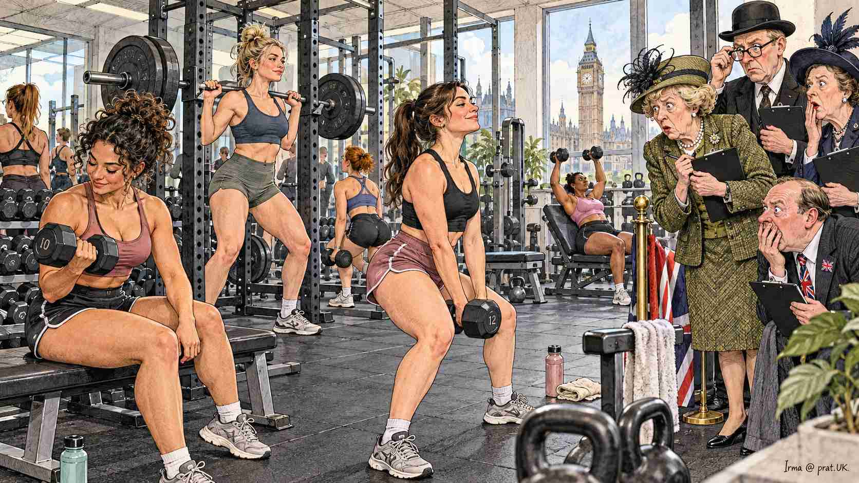 Shane Gillis Gym Shorts Row Reaches Britain, Whitehall Convenes Working Group on Leggings as Precaution