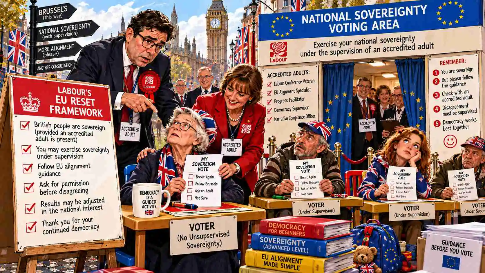 Burnham Confirms British People Are Sovereign