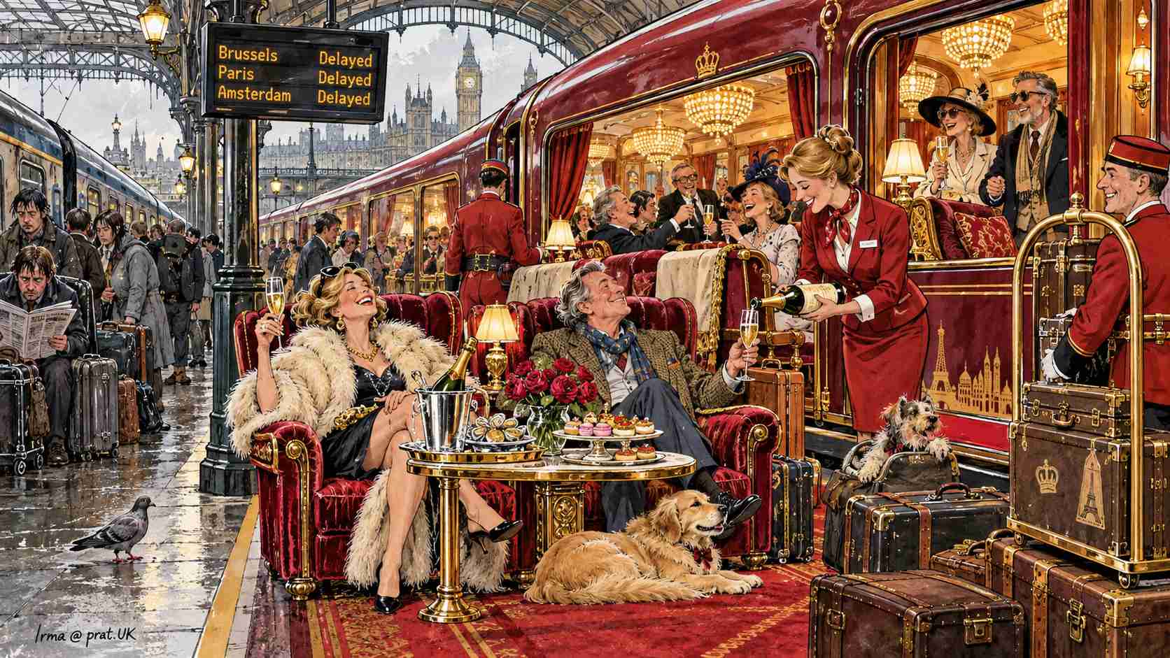 Virgin Announces Luxury Train Service to Europe in 2030, British Passengers Delighted Someone Has Finally Designed a Train They Might Enjoy Being Delayed On
