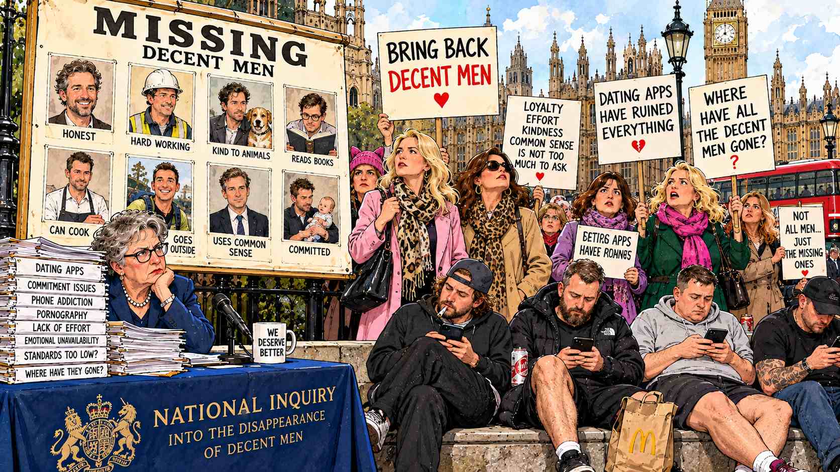 Decent Men Missing: Women Demand a National Inquiry