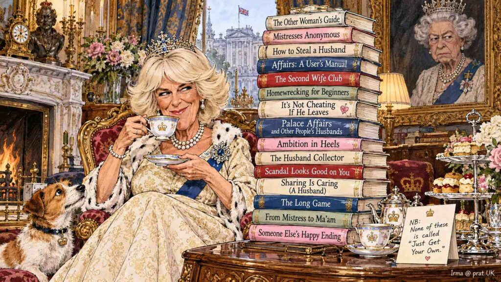 Royal Reading Room Scandal Satire - The first essential book is The Other Boleyn Girl by Philippa Gregory,
