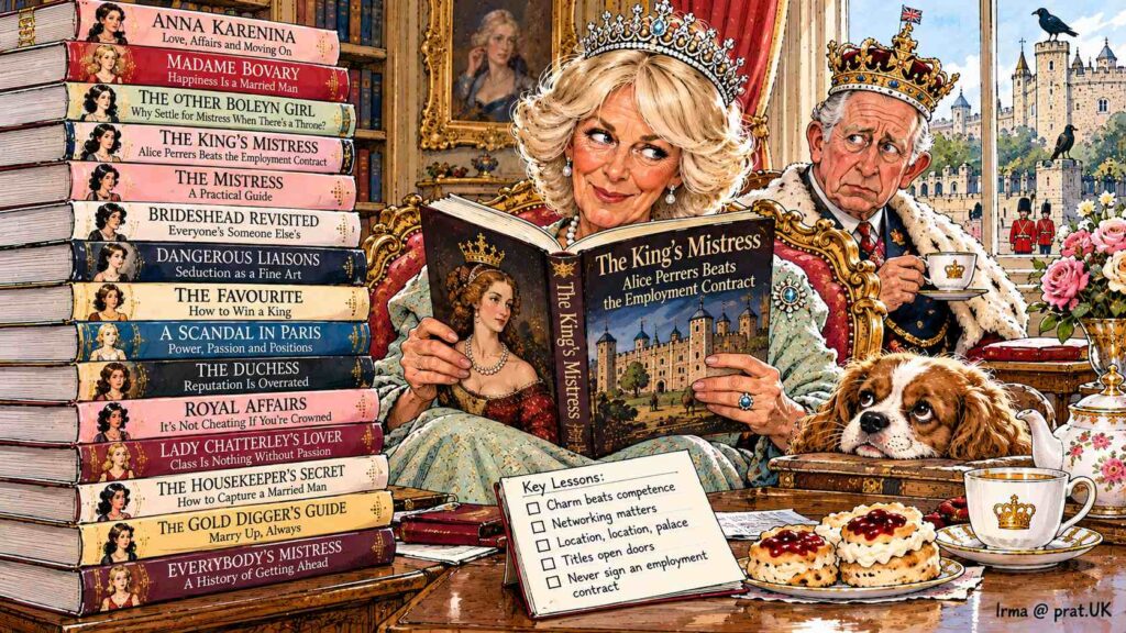The Queen’s Scandalous Reading Room - Emma Campion’s The King’s Mistress explores the life of Alice Perrers, who became a powerful mistress of Edward III.