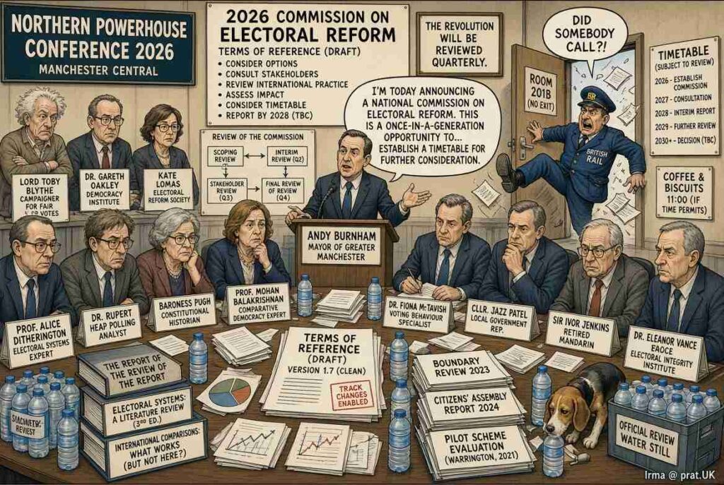 The revolution begins once the terms of reference are agreed The revolution begins once the terms of reference are agreed