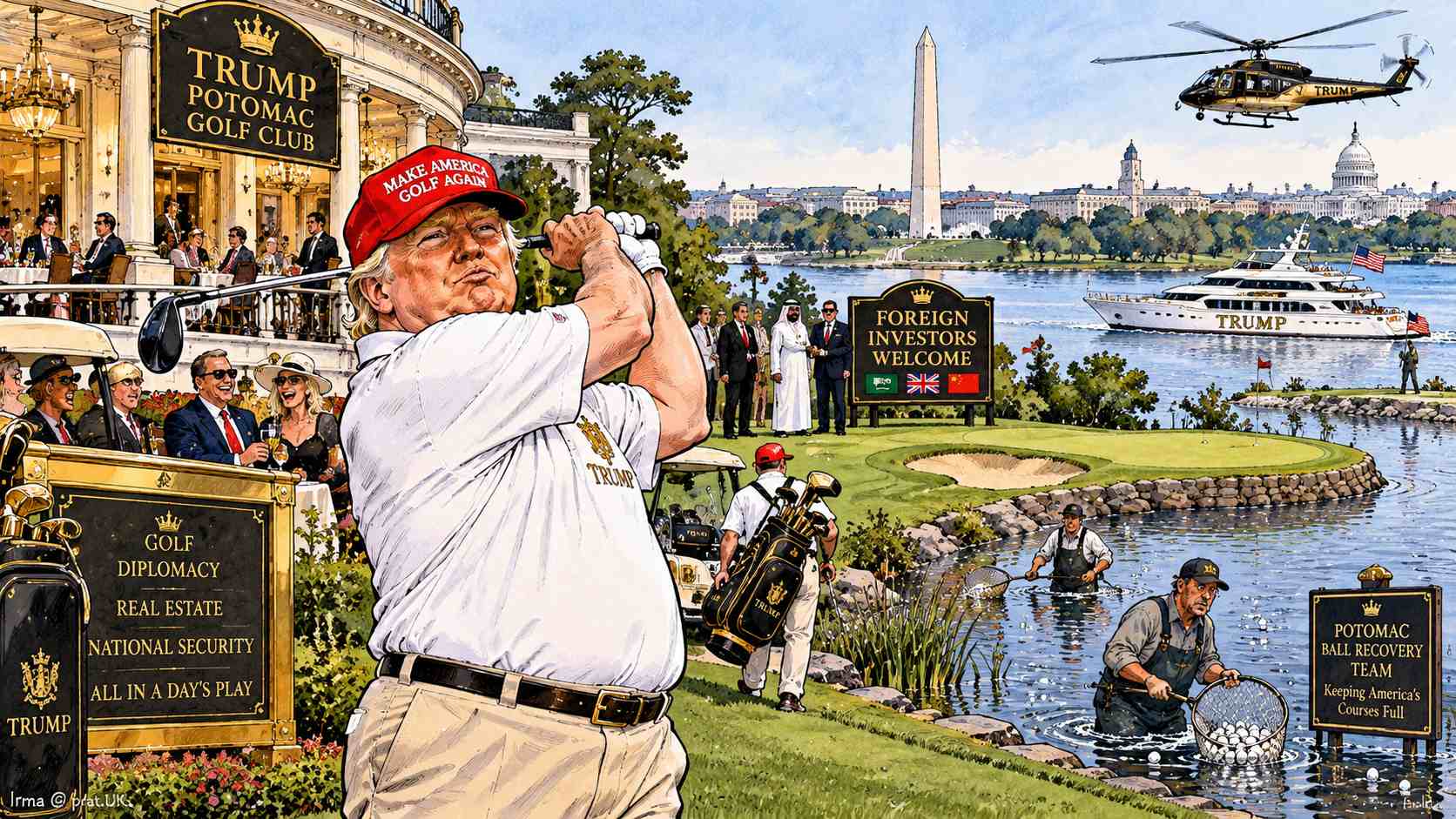 East Potomac Golf Links: Trump Probes Course Found in Park