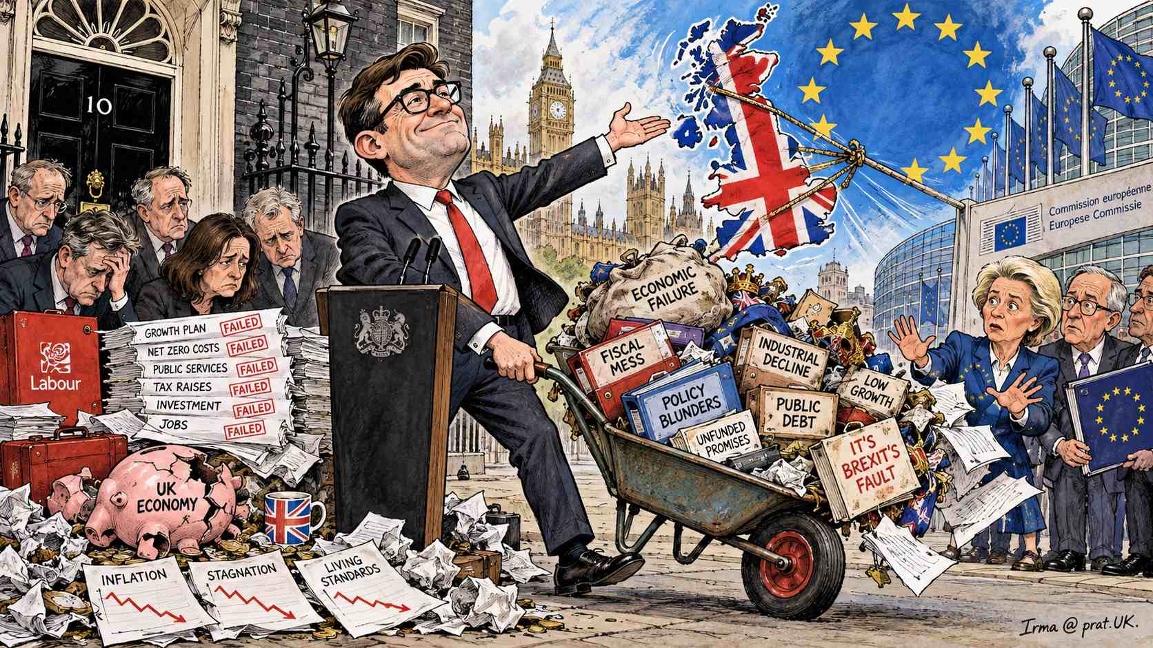 Prime Minister Andy Burnham Discovers Britain Can Rejoin EU, Announces Historic Plan to Solve Labour’s Economic Failures by Blaming Everything on Brexit Until Brussels Takes Responsibility