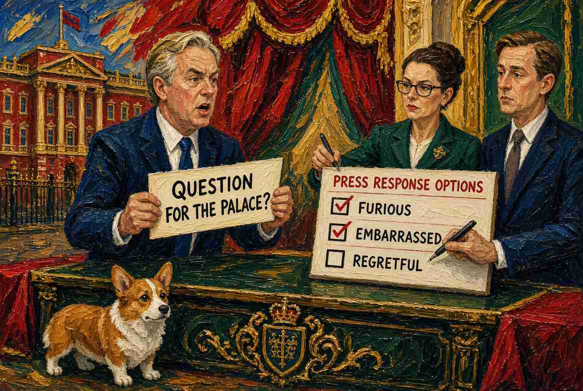 Charles Spencer Asks Whether King Is ‘Furious or Embarrassed,’ Buckingham Palace Immediately Requests a Third Multiple-Choice Option